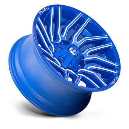 Fuel 1PC | D774 TYPHOON | 20.0x10.00 | 6X135/6X139.7 | -18 | ANODIZED BLUE MILLED