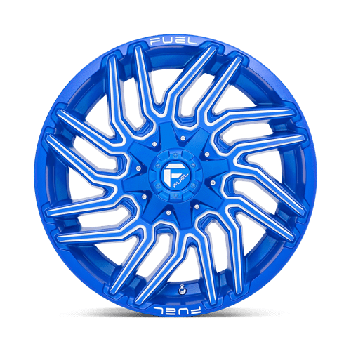 Fuel 1PC | D774 TYPHOON | 20.0x9.00 | 6X135/6X139.7 | 1 | ANODIZED BLUE MILLED