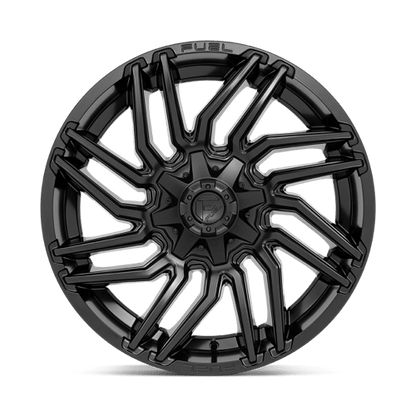 Fuel 1PC | D775 TYPHOON | 22.0x10.00 | 8X180 | -18 | MATTE BLACK