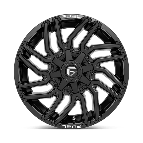 Fuel 1PC | D776 TYPHOON | 22.0x10.00 | 6X135/6X139.7 | -18 | GLOSS BLACK