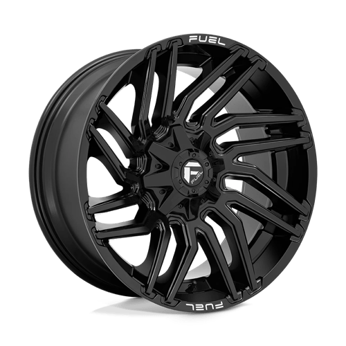 Fuel 1PC | D776 TYPHOON | 22.0x10.00 | 8X180 | -18 | GLOSS BLACK