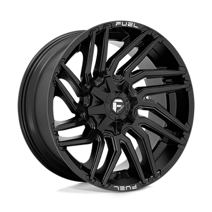 Fuel 1PC | D776 TYPHOON | 22.0x10.00 | 8X180 | -18 | GLOSS BLACK