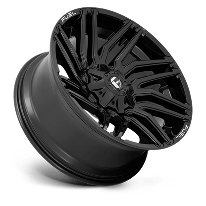 Fuel 1PC | D776 TYPHOON | 22.0x10.00 | 8X180 | -18 | GLOSS BLACK