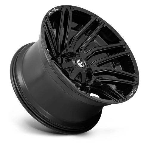 Fuel 1PC | D776 TYPHOON | 22.0x12.00 | 5X114.3/5X127 | -44 | GLOSS BLACK