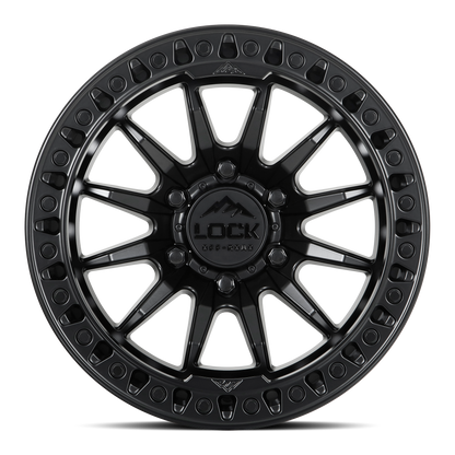 TRAIL | 20X9 | 8X180 | +1 | MATTE BLACK W MATTE BLACK RING | TRAIL-2988MB