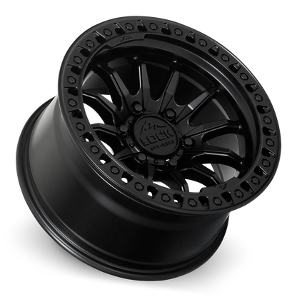 TRAIL | 17X9 | 6X135 | +1 | MATTE BLACK W MATTE BLACK RING | TRAIL-7963MB
