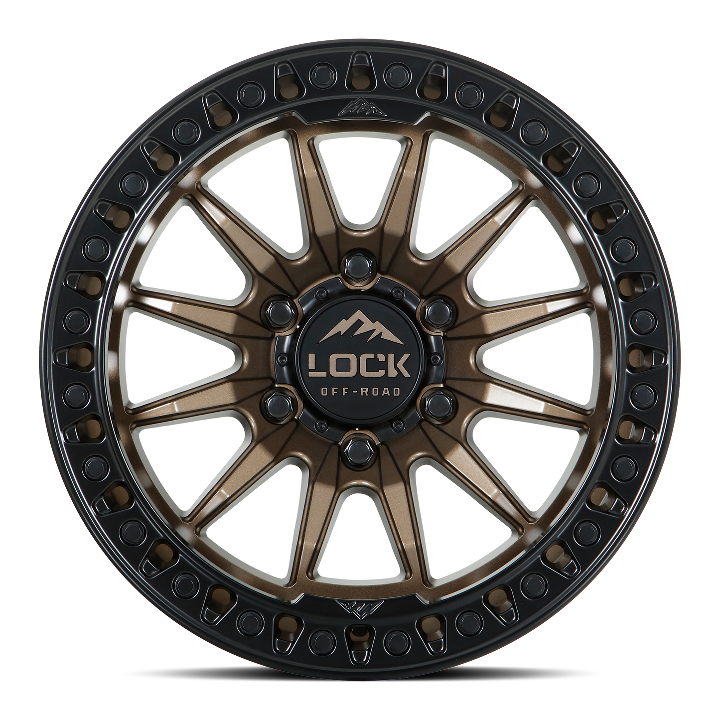 TRAIL | 20X9 | 5X127 | +1 | MATTE BRONZE W MATTE BLACK RING | TRAIL-2957MRMBR