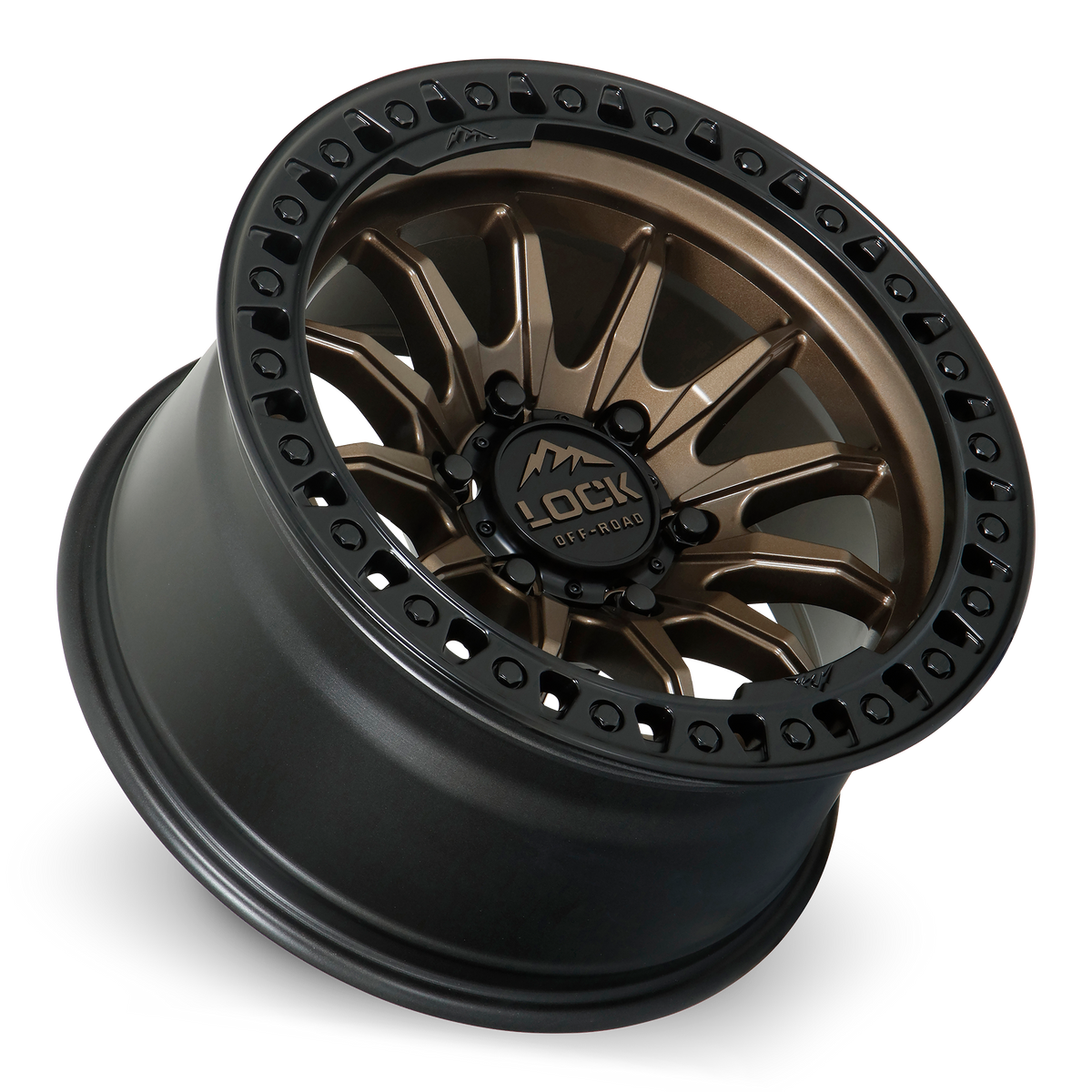 TRAIL | 17X9 | 6X135 | +1 | MATTE BRONZE W MATTE BLACK RING | TRAIL-7963MRMBR