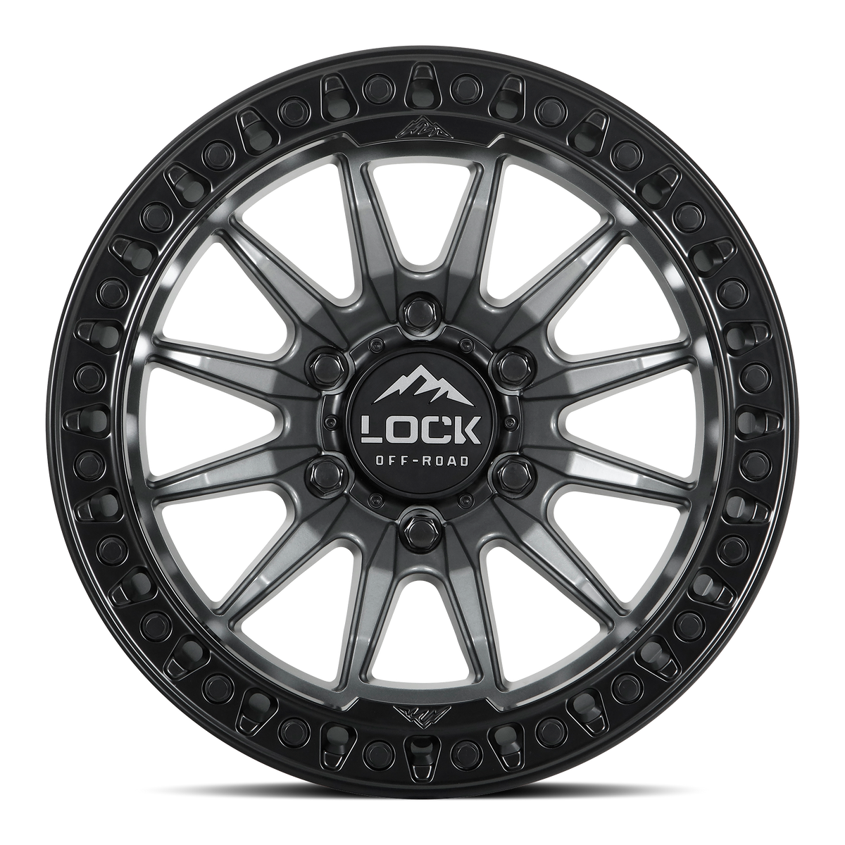 TRAIL | 17X9 | 6X135 | +1 | MATTE GREY W MATTE BLACK RING | TRAIL-7963MGMBR