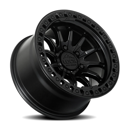 TRAIL | 17X9 | 5X127 | +1 | MATTE BLACK W MATTE BLACK RING | TRAIL-7957MB - Image 2