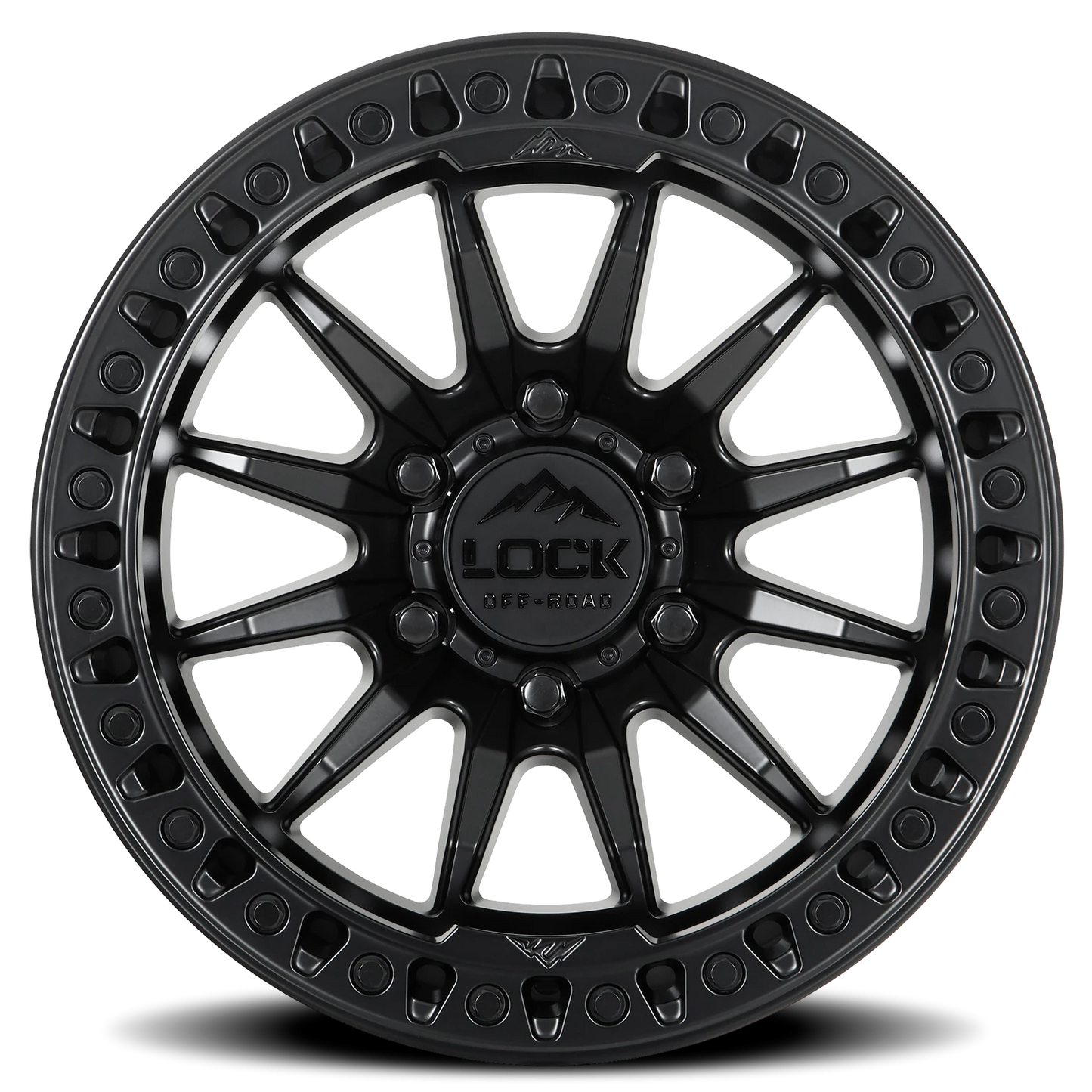 TRAIL | 17X9 | 5X127 | +1 | MATTE BLACK W MATTE BLACK RING | TRAIL-7957MB - Image 3