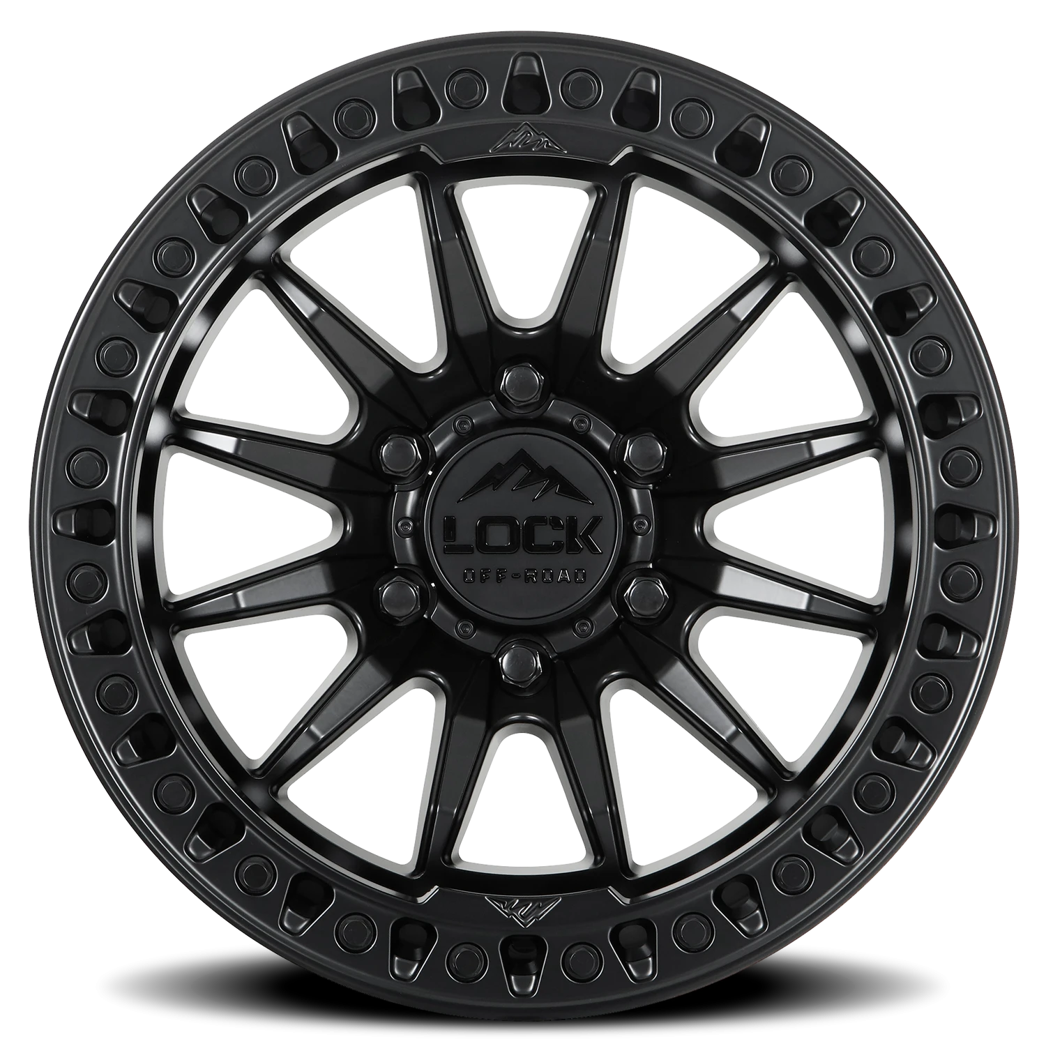 TRAIL | 17X9 | 5X127 | +1 | MATTE BLACK W MATTE BLACK RING | TRAIL-7957MB - Image 3