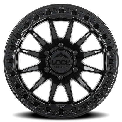 TRAIL | 17X9 | 5X127 | +1 | MATTE BLACK W MATTE BLACK RING | TRAIL-7957MB - Image 3