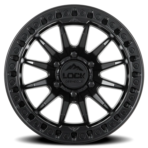 TRAIL | 17X8.5 | 6X135 | +25 | MATTE BLACK W MATTE BLACK RING | TRAIL-78563MB25 - Image 3