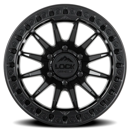TRAIL | 17X8.5 | 6X135 | +25 | MATTE BLACK W MATTE BLACK RING | TRAIL-78563MB25 - Image 3