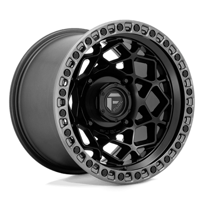 Fuel UTV | D783 UNIT UTV | 15.0x7.00 | 4X137 | 10 | MATTE BLACK W/ GUNMETAL RING