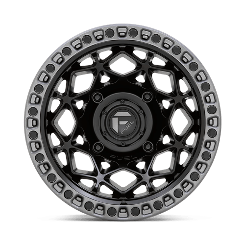Fuel UTV | D783 UNIT UTV | 15.0x10.00 | 4X137 | 0 | MATTE BLACK W/ GUNMETAL RING