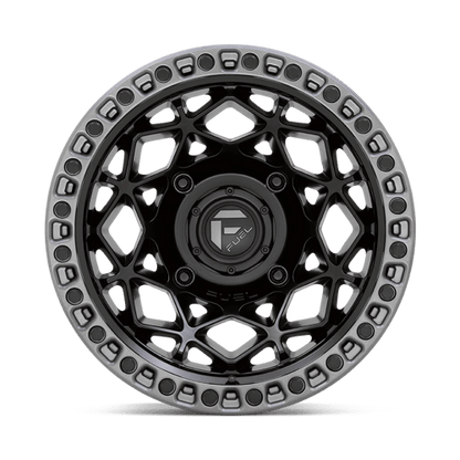 Fuel UTV | D783 UNIT UTV | 15.0x7.00 | 4X137 | 10 | MATTE BLACK W/ GUNMETAL RING