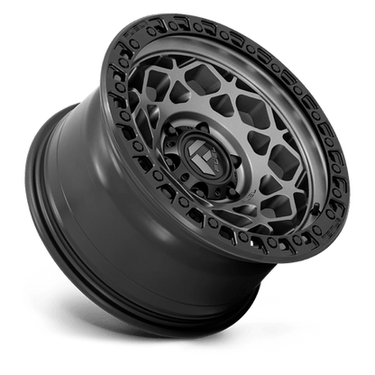 Fuel 1PC | D784 UNIT | 17.0x9.00 | 6X139.7 | 1 | GUNMETAL W/ MATTE BLACK RING