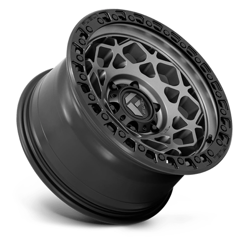 Fuel 1PC | D784 UNIT | 17.0x9.00 | 6X139.7 | -12 | GUNMETAL W/ MATTE BLACK RING