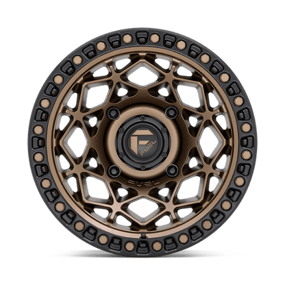 Fuel UTV | D785 UNIT UTV | 15.0x7.00 | 4X137 | 10 | BRONZE W/ MATTE BLACK RING