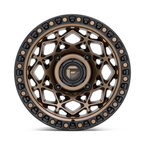 Fuel UTV | D785 UNIT UTV | 15.0x10.00 | 4X137 | 0 | BRONZE W/ MATTE BLACK RING