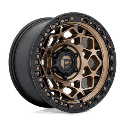 Fuel 1PC | D785 UNIT | 17.0x9.00 | 6X139.7 | -12 | BRONZE W/ MATTE BLACK RING