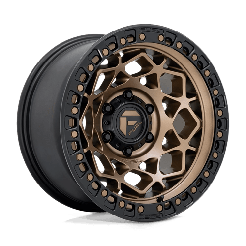 Fuel 1PC | D785 UNIT | 17.0x9.00 | 6X139.7 | 1 | BRONZE W/ MATTE BLACK RING