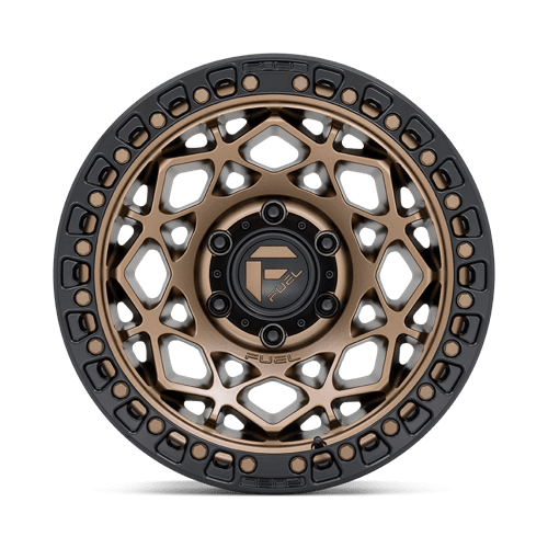 Fuel 1PC | D785 UNIT | 17.0x9.00 | 6X114.3 | 1 | BRONZE W/ MATTE BLACK RING