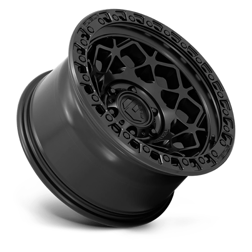 Fuel 1PC | D786 UNIT | 17.0x9.00 | 6X135 | -12 | MATTE BLACK W/ M-BLACK RING