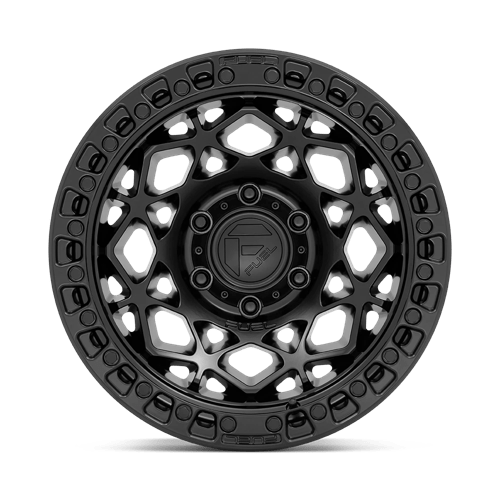Fuel 1PC | D786 UNIT | 17.0x9.00 | 6X139.7 | -12 | MATTE BLACK W/ M-BLACK RING