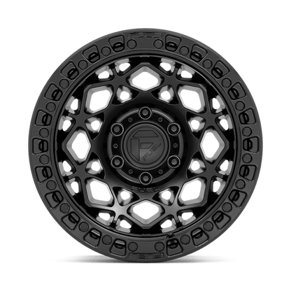 Fuel 1PC | D786 UNIT | 17.0x9.00 | 5X127 | 1 | MATTE BLACK W/ M-BLACK RING