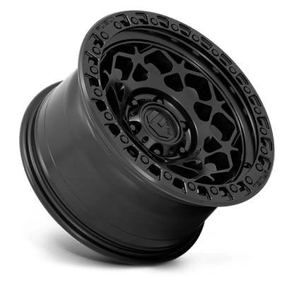 Fuel 1PC | D786 UNIT | 17.0x9.00 | 6X139.7 | 1 | MATTE BLACK W/ M-BLACK RING