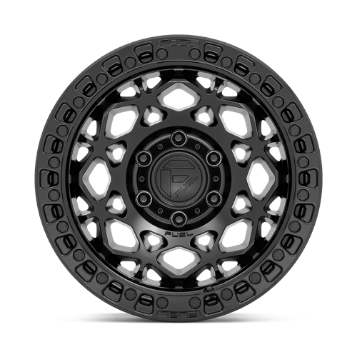 Fuel 1PC | D786 UNIT | 17.0x9.00 | 6X139.7 | 1 | MATTE BLACK W/ M-BLACK RING