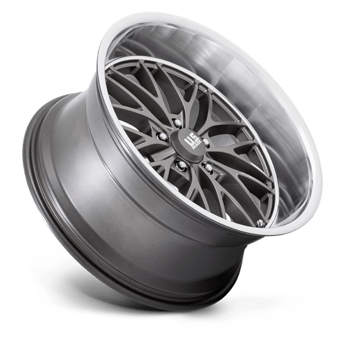 US Mag 1PC | U139 SANTA CRUZ | 20.0x10.00 | 5X127 | 6 | ANTHRACITE W/ DIAMOND CUT LIP