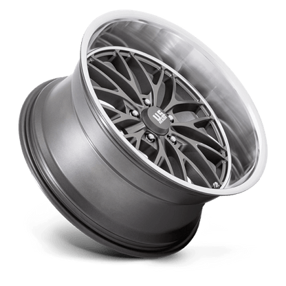 US Mag 1PC | U139 SANTA CRUZ | 20.0x10.00 | 5X127 | 6 | ANTHRACITE W/ DIAMOND CUT LIP