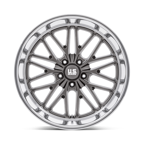 US Mag 1PC | U139 SANTA CRUZ | 20.0x8.50 | 5X120.65 | 6 | ANTHRACITE W/ DIAMOND CUT LIP