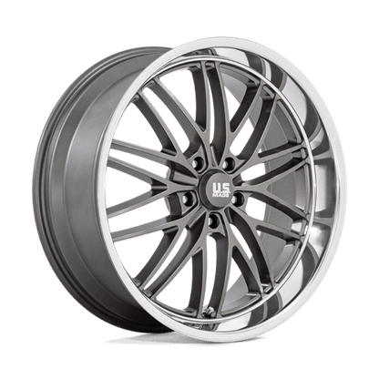 US Mag 1PC | U139 SANTA CRUZ | 22.0x9.00 | 5X127 | 15 | ANTHRACITE W/ DIAMOND CUT LIP