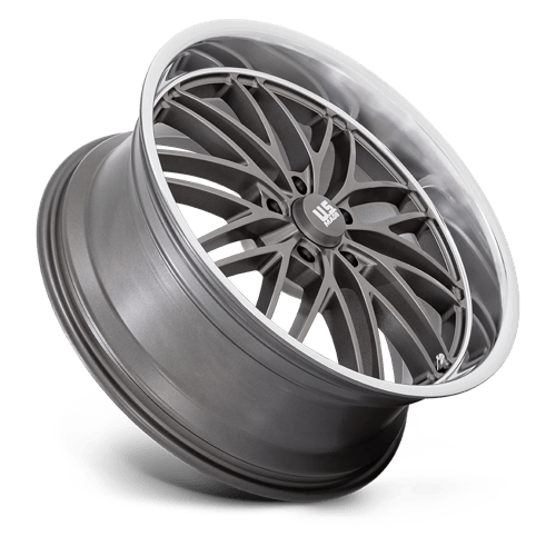 US Mag 1PC | U139 SANTA CRUZ | 22.0x9.00 | 5X127 | 15 | ANTHRACITE W/ DIAMOND CUT LIP