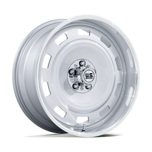 US Mag 1PC | UC143 SCOTTSDALE | 20.0x11.00 | 5X127 | -6 | SILVER W/ DIAMOND CUT LIP