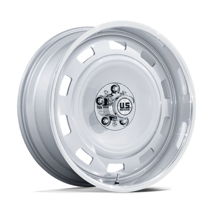 US Mag 1PC | UC143 SCOTTSDALE | 20.0x11.00 | 5X127 | -6 | SILVER W/ DIAMOND CUT LIP