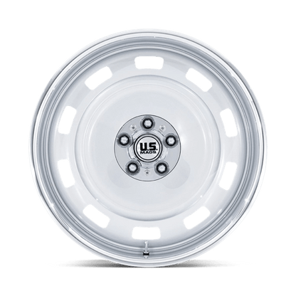 US Mag 1PC | UC143 SCOTTSDALE | 22.0x10.50 | 6X139.7 | 0 | SILVER W/ DIAMOND CUT LIP