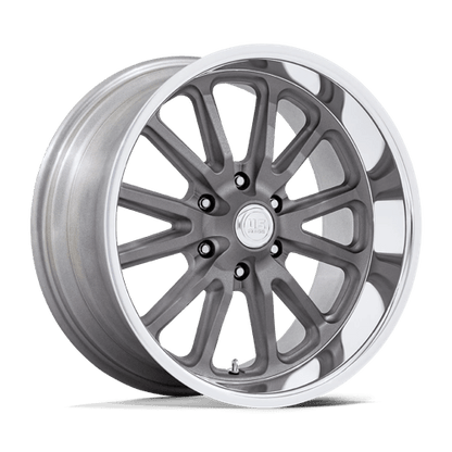 US Mag 1PC | UC145 RAMBLER 6 | 20.0x8.00 | 6X139.7 | 1 | MATTE GUNMETAL DIAMOND CUT LIP
