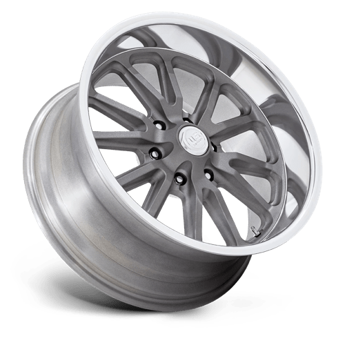 US Mag 1PC | UC145 RAMBLER 6 | 20.0x9.50 | 6X127 | 1 | MATTE GUNMETAL DIAMOND CUT LIP