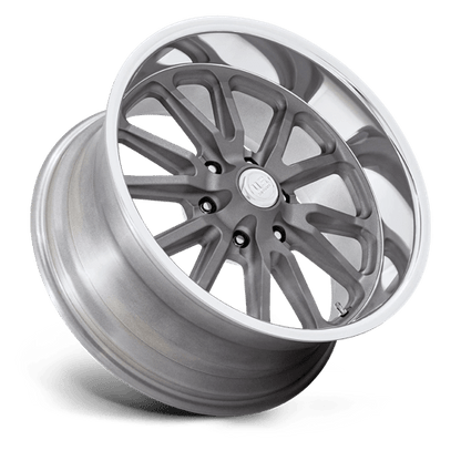US Mag 1PC | UC145 RAMBLER 6 | 20.0x8.00 | 6X135 | 1 | MATTE GUNMETAL DIAMOND CUT LIP