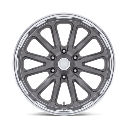 US Mag 1PC | UC145 RAMBLER 6 | 20.0x9.50 | 6X135 | 1 | MATTE GUNMETAL DIAMOND CUT LIP