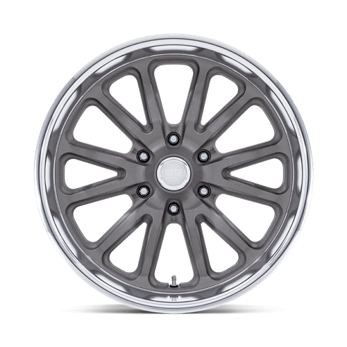 US Mag 1PC | UC145 RAMBLER 6 | 20.0x9.50 | 6X139.7 | 1 | MATTE GUNMETAL DIAMOND CUT LIP