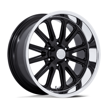 US Mag 1PC | UC145 RAMBLER 6 | 20.0x9.50 | 6X127 | 1 | GLOSS BLACK DIAMOND CUT LIP
