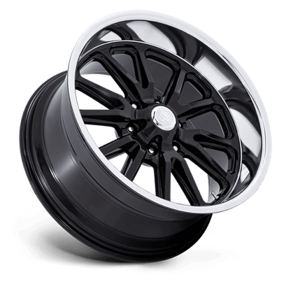 US Mag 1PC | UC145 RAMBLER 6 | 20.0x8.00 | 6X127 | 1 | GLOSS BLACK DIAMOND CUT LIP