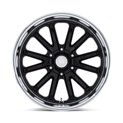 US Mag 1PC | UC145 RAMBLER 6 | 20.0x9.50 | 6X135 | 1 | GLOSS BLACK DIAMOND CUT LIP